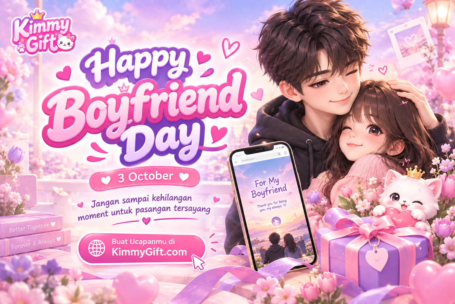 Boyfriend Day: Tanggal, Ucapan, dan Ide Surprise untuk Pacar