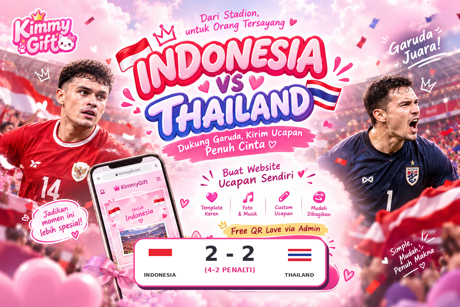 Indonesia vs Thailand: Garuda Juara FIFA ASEAN Cup 2026 Usai Menang Adu Penalti 4-2