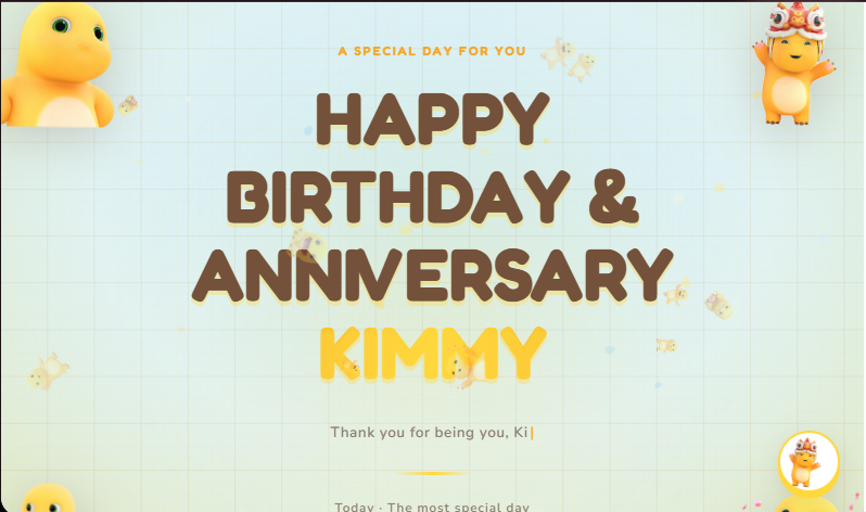 Birthday/Anniversary - Nailoong Edition